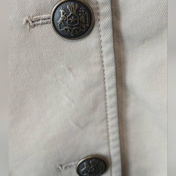 Talbot's Double Breasted Blazer Womens 14 Cotton/Modal Blend Office Wear Casual - Picture 3 of 9